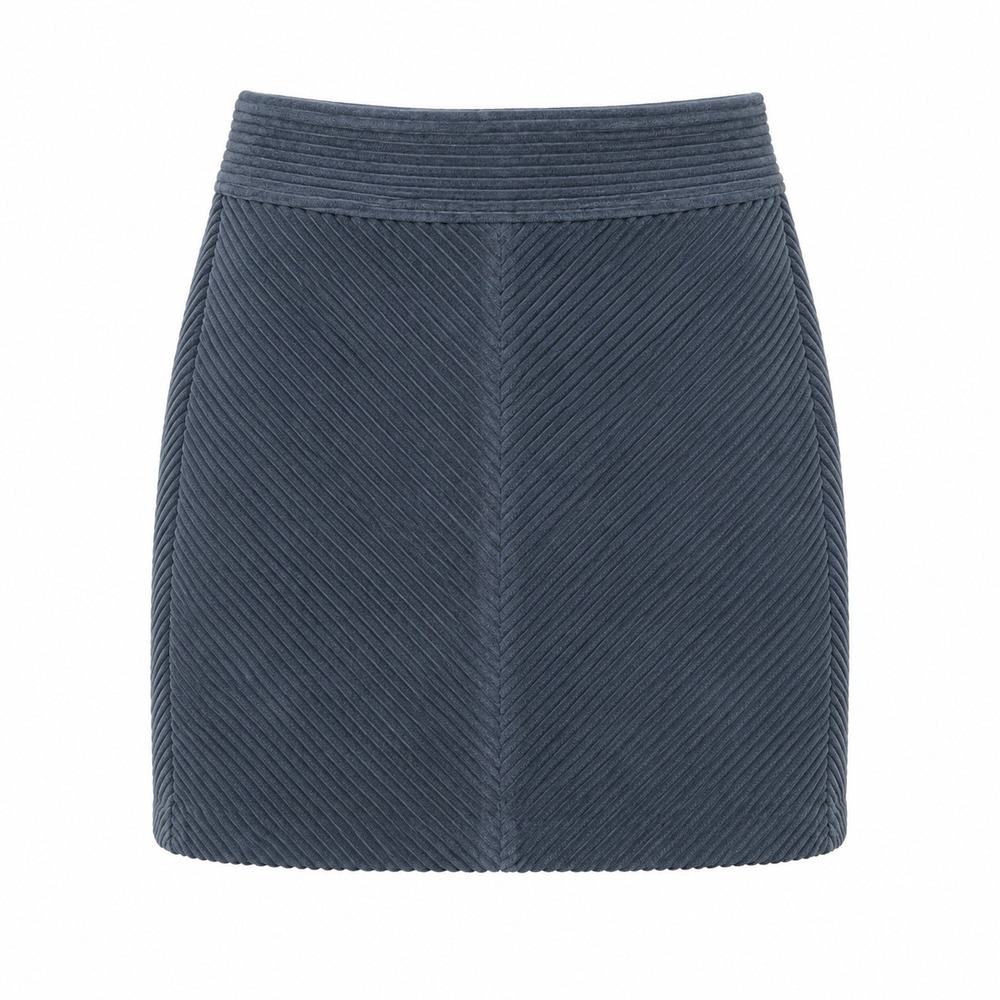 Gap Corduroy Chevron Mini Skirt Size 2 Cotton black preppy gothic office grunge